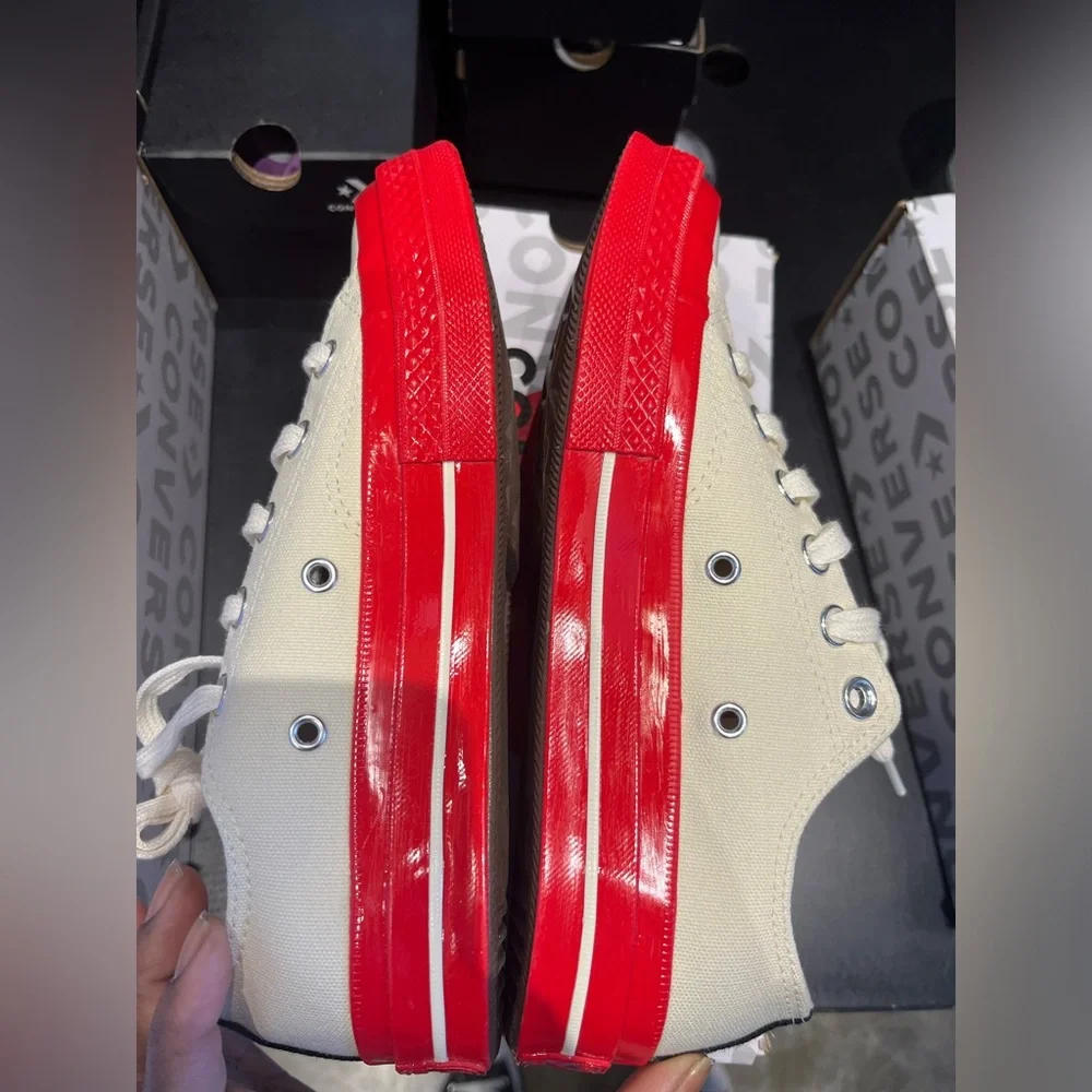 Comme Des Garcons Play Converse Limited edition chuck low 70 M8 W10